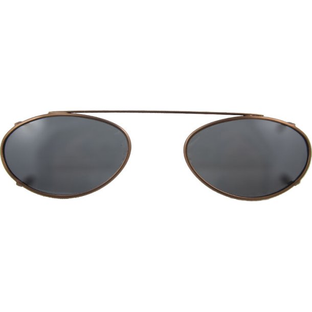 SUNCLIPS: ELLIPSE, 54MM, BRONZE/GRAY