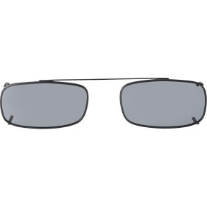 SUNCLIPS: LOW RECT,50MM,BLK/GRY