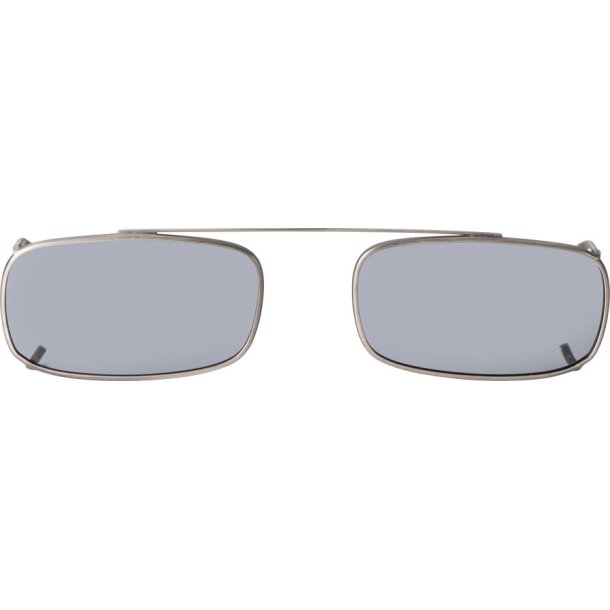 SUNCLIPS: LOW RECT,50MM,PWTR/GRY