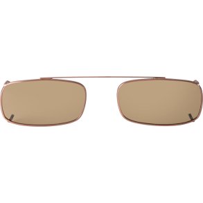 SUNCLIPS: LOW RECT,52MM,BRONZE/BRN