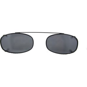 SUNCLIPS: OBLNG,46MM,BLK/GRY