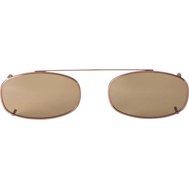 SUNCLIPS: OBLNG,54MM,BRONZE/BRN