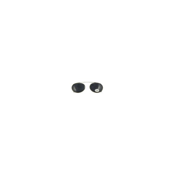 SUNCLIPS: OVL,50MM,ANT.GLD/GRY