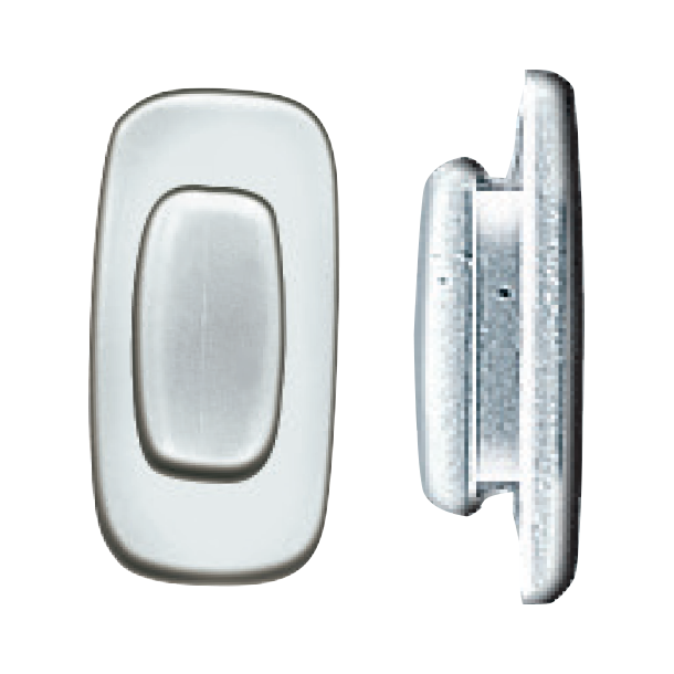 SYS-3 NOSE PADS 12.5MM SILI RECT - 10PR