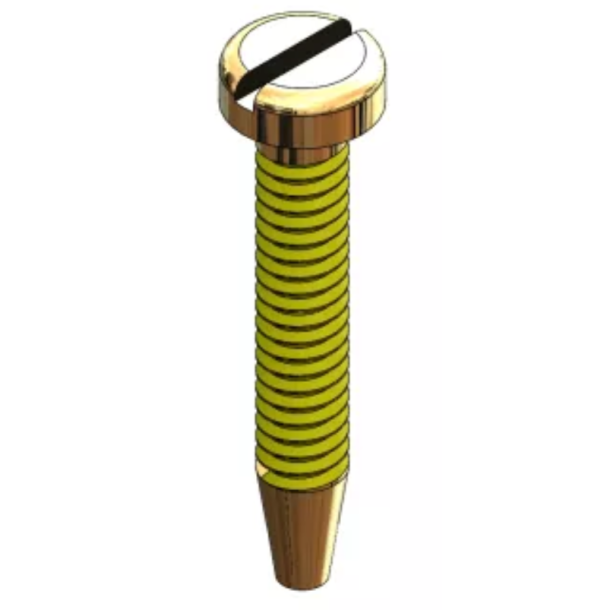 Tap'n Lok skruer 1.50mm|9.60mm|1,8|Guld - 25 stk