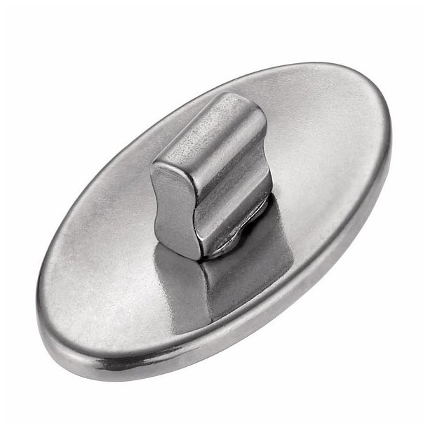 Titanium, tryk hypoallergenic 13mm (10 stk)