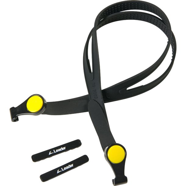 VANTAGE KIDS GOG BLK STRAP/BRIDGE, YELLOW DOT