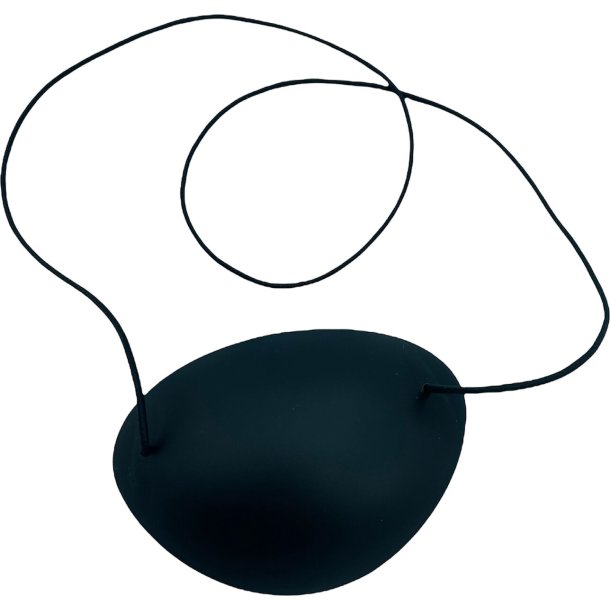 VINYL EYE PATCH BLACK, EACH