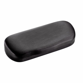 Bespoke AluCase Matt black l.size w.logo on cover162x66x40mm