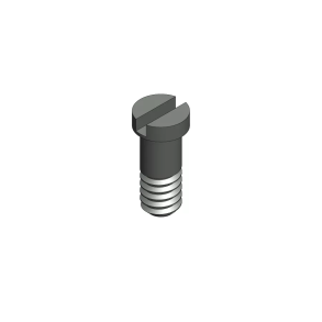 Dura-Tec Hinge Screw Silver D1.16 L3.35 - 25 stk