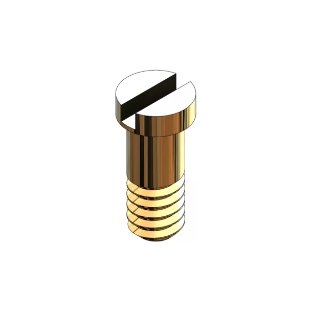 Dura-Tec Hinge Screw Gold D1.37 L3,35 - 25 stk