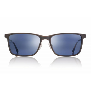 Matt Grey + Blue-Grey lenses 59 magnetic clip-on w/case