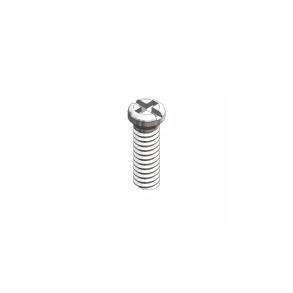 Dura-Tec Hinge/Eyewire Screws, Silver, 1.27D, 5.5LG 2.0HD - 25 stk