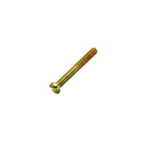 Trim Screw, gold, 1.3D x 12.8LG - 25 stk