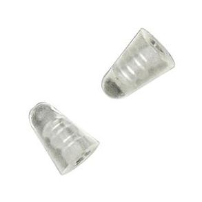1.40mm Transparent Plastic Caps - 25 stk - Udg�et spar 20%
