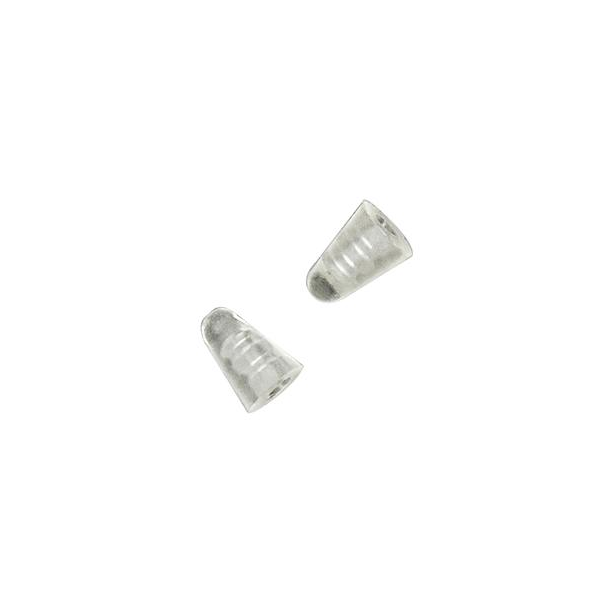 1.40mm Transparent Plastic Caps - 25 stk - Udget spar 20%