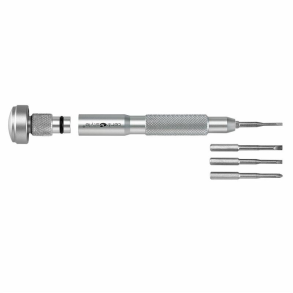 Ball bearing screwdriver with 4 blades