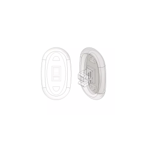 17mm Oval Logic® Silicone Nosepads, 5 par