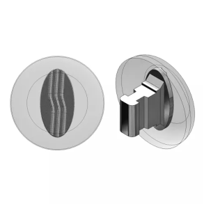 9mm Push-On Silver, Silicone, 5 par- udg�et spar 20%