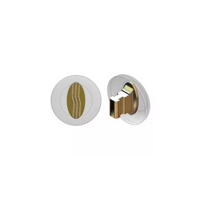 9mm Push-On Gold, Silicone, 5 par