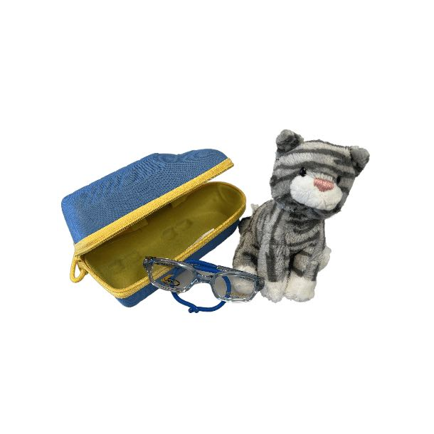 Little Ones LM306 Eyeglasses Blue m. bamse - spar 20%
