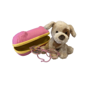 Little Ones LM306 Eyeglasses Pink m. bamse - spar 20%