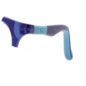 Matt blue remplac.temples 135mm.f.Active Memory frames F0137