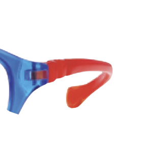 SpareTemples Orange Crystal Rubber