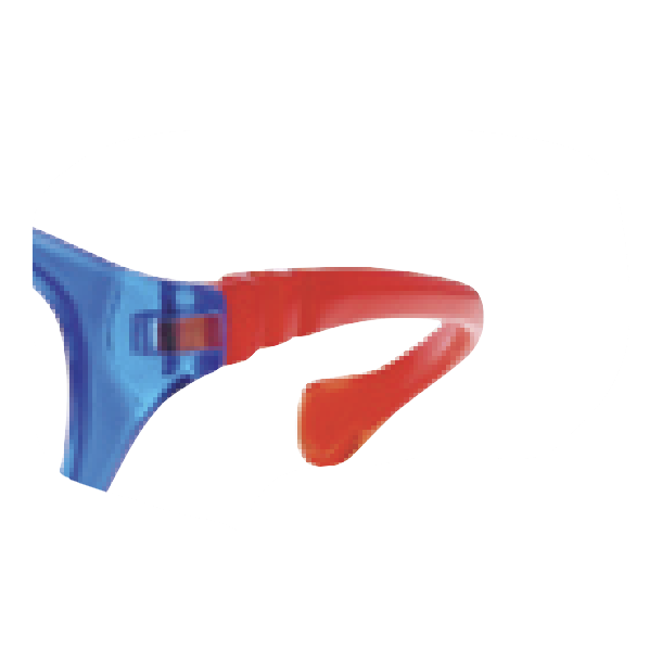 SpareTemples Orange Crystal Rubber