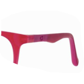 Spare temples matt fuchsia 130mm for Active Memory