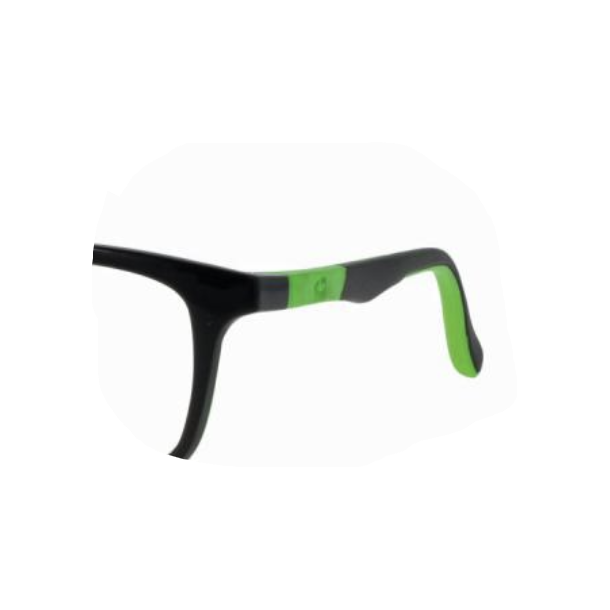 Spare temples mt black/green 130 mm Active Memory 