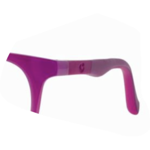 Spare temples mt purple/peach125mm Active Memory