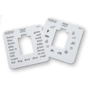 Fixation cards w/holder