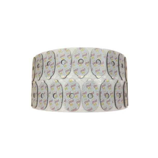 Bloktape - XPADI - oval shape - 33 x 17mm - 1000 stk