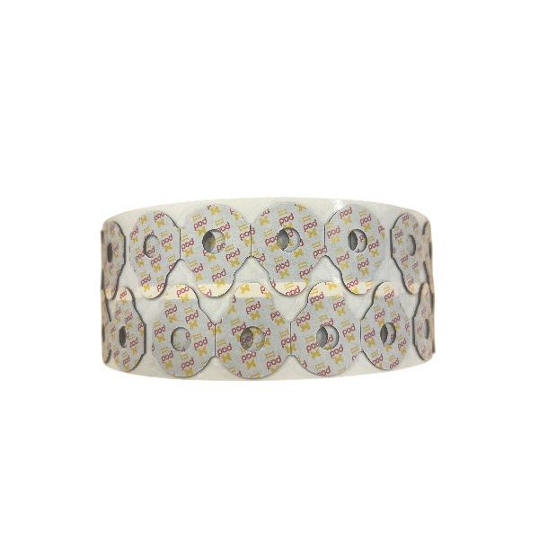 Bloktape - XPADII - Large round 30 x 24 mm. - 1000 stk.
