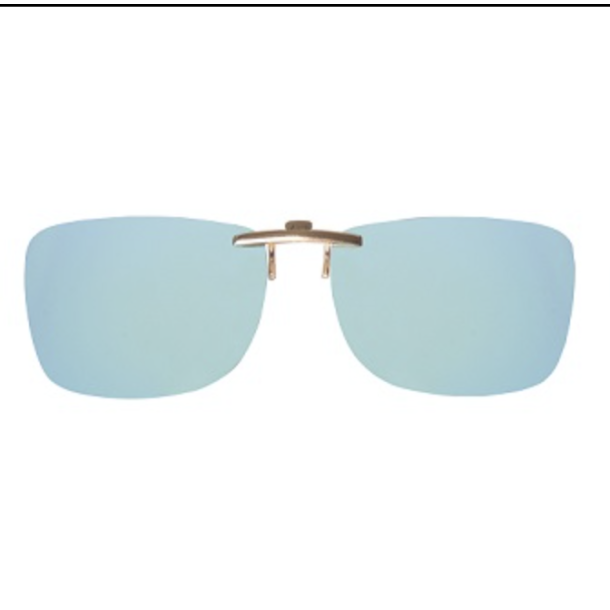 Clip-on for metal frames, blue/gold - udget spar 20%