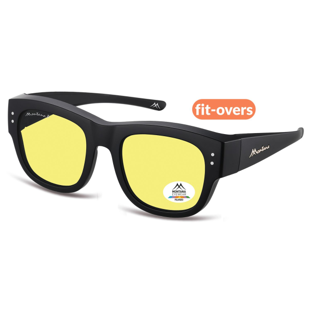 Fit over Sunglasses - Matt Black (str 54-22)