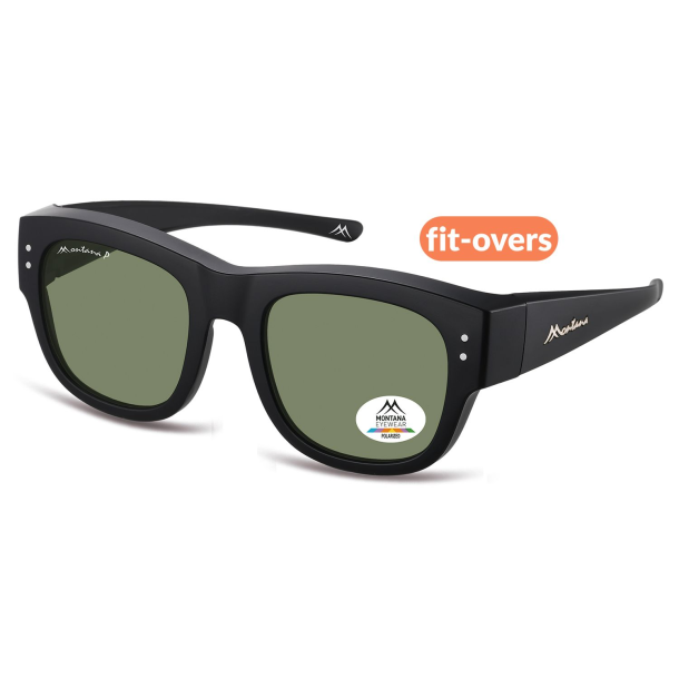 Fit over Sunglasses - Matt Black (str 54-22)