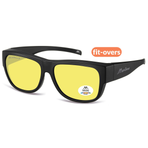 Fit over Sunglasses - Matt Black (str 59-16)