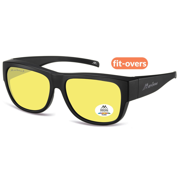 Fit over Sunglasses - Matt Black (str 59-16)