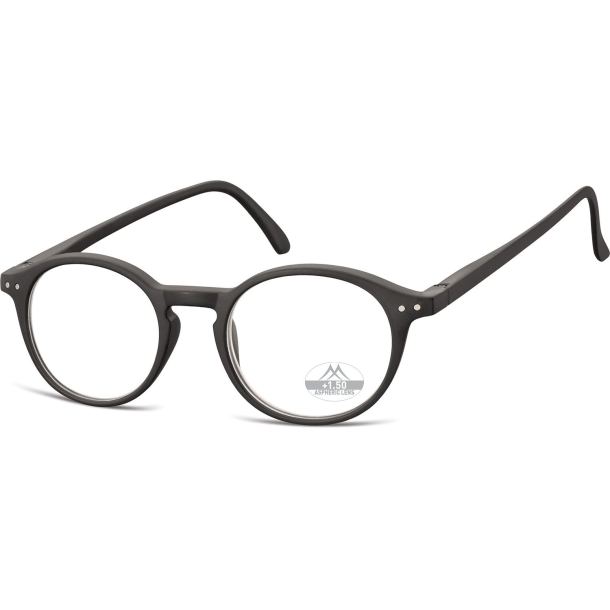 Reading Glasses - Black +2.0 (str 49 20 145)