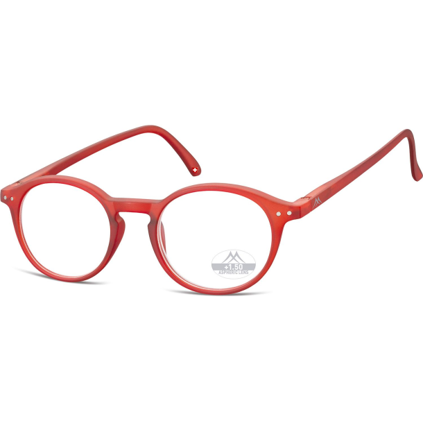 Reading Glasses - Red +2.5 (str 49 20 145)