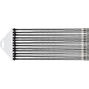 Glasses cords, black - 12 stk