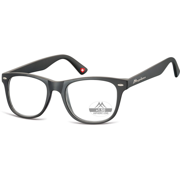 Reading Glasses +2,50 Black 53-19