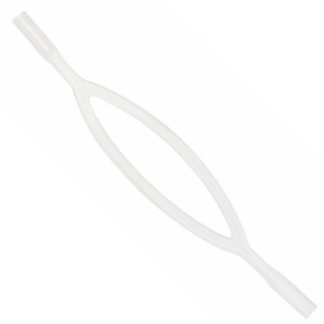 Silicone retainer bands clear, 3 stk