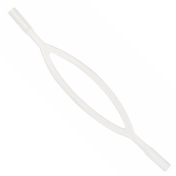 Silicone retainer bands clear, 3 stk