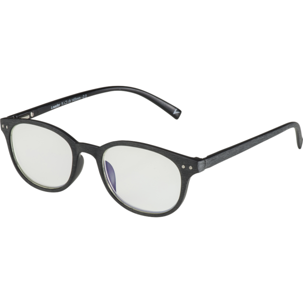BLU-BAN GLASSES 7505 MORRISON BRUSH BLACK +0.5