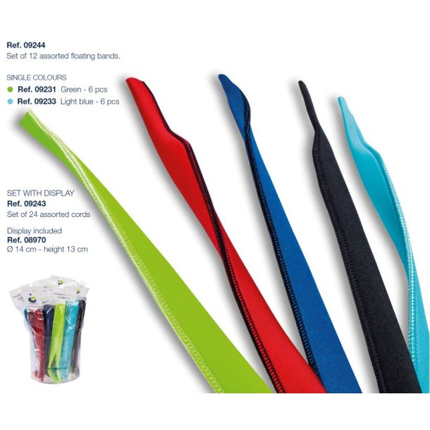 Floaters neopren 6 stk. Turkis - 6 stk