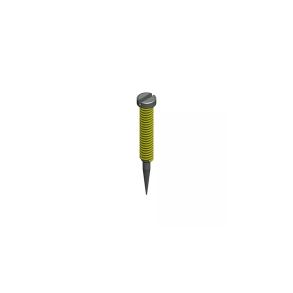Logic Screws 1.5D x 11.6L x 2.6H, black, 25 stk