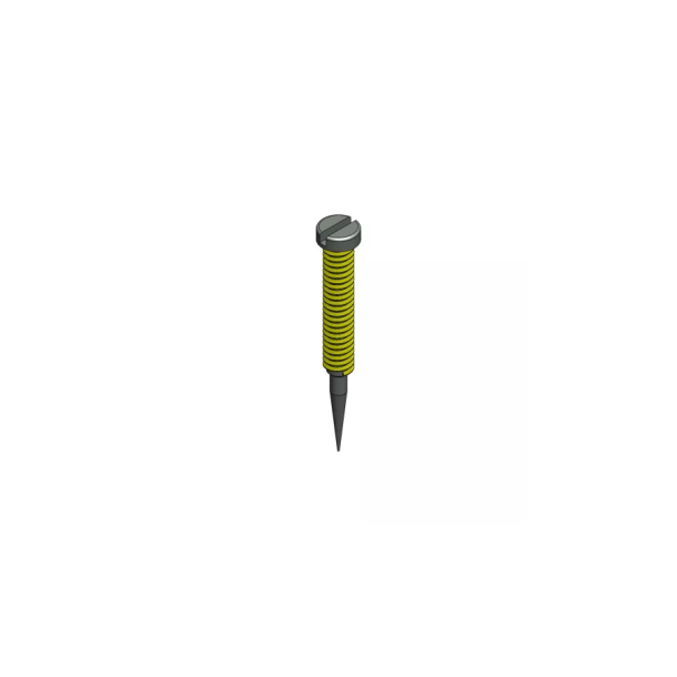 Logic Screws 1.5D x 11.6L x 2.6H, black, 25 stk